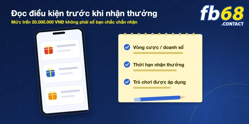 FB68: Cập nhật đường link truy cập chính thức T10/2026 42 Danh sách ưu đãi nạp đầu FB68 và 3 điều kiện cần đọc: vòng cược, thời hạn, trò chơi áp dụng